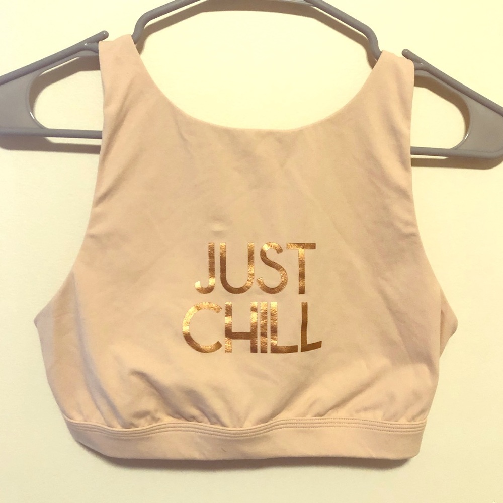 “Just Chill” Aerie Sports Bra
